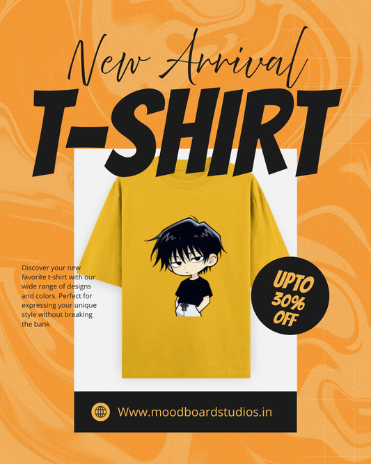 Toji Fushiguro Chibi Oversized Tee