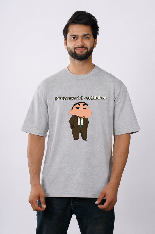 The Professional Overthinker Oversized Tee