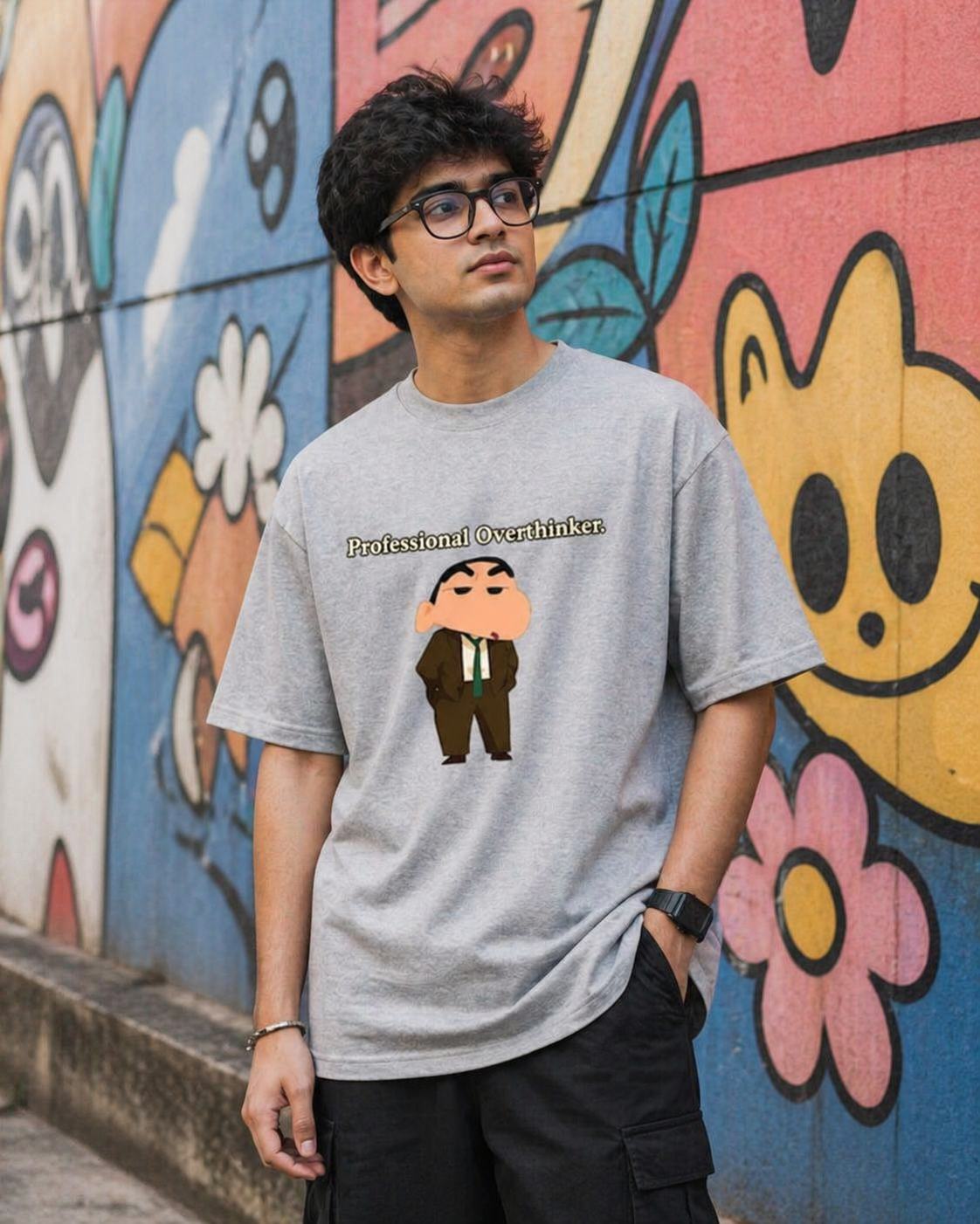 The Professional Overthinker Oversized Tee